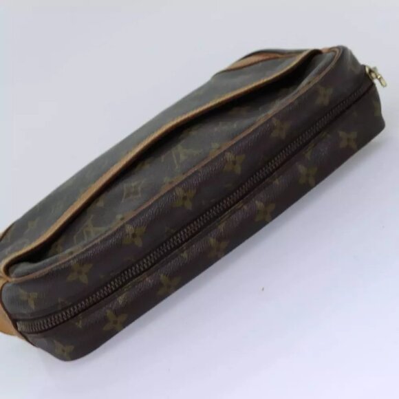 LOUIS VUITTON Monogram Compiegne 28 Clutch Bag M51845 LV Auth 74302 - Picture 6 of 12